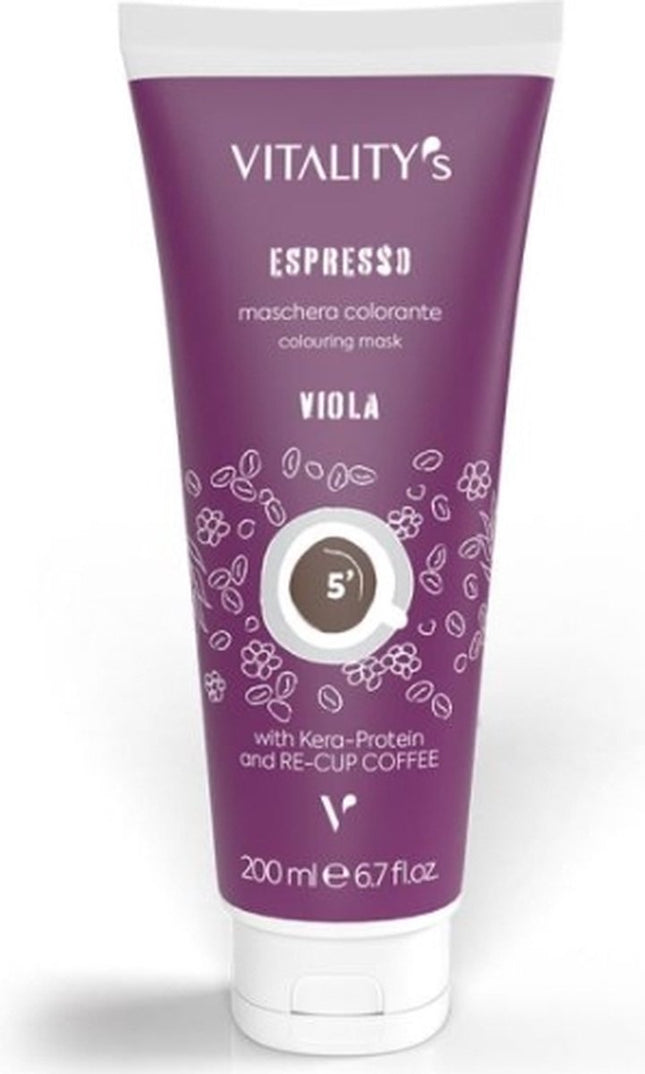 Vitality's Masker Espresso Colouring Mask Viola 200ml