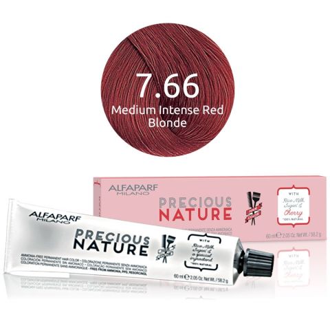 Alfaparf - Precious Nature - Ammonia-Free Permanent Hair Color - 7.66