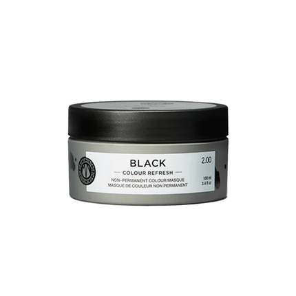 Maria Nila - Black Color Refresh Mask - Gentle nourishing mask without permanent color pigments 100ml