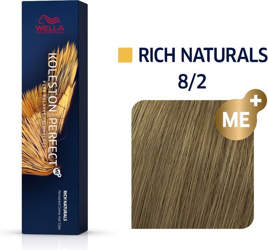 Wella Professionals Koleston Perfect Me  8/2 Rich Naturals 60ml