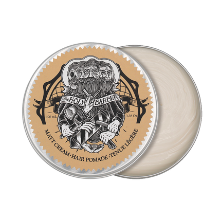 Holy Barber Matt Cream Hair Pomade 100ml