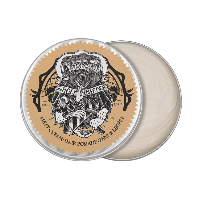 Holy Barber Matt Cream Hair Pomade 100ml