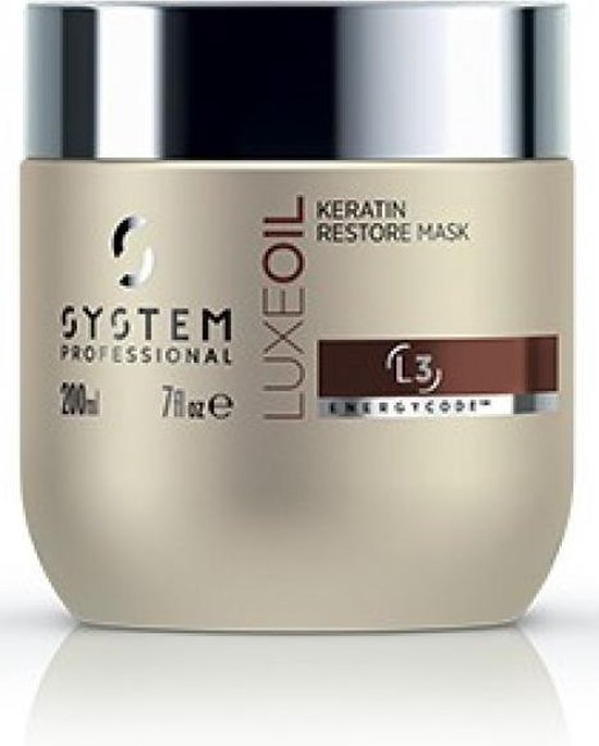 System Professional LuxeOil Keratin Restore Mask 200ml