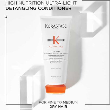 Kérastase - Nutritive - Lait Vital - Conditioner voor droog- of door zon beschadigd haar - 200 ml.