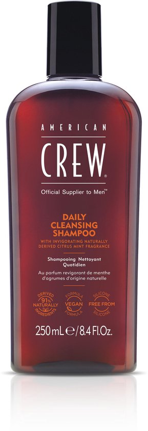 American Crew Daily Cleansing shampoo 250ml - vrouwen - Voor