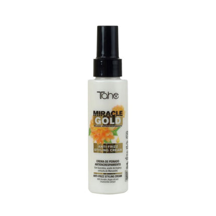 Tahe Miracle Gold Anti-Frizz Styling Cream 100 Ml With Plant Keratin