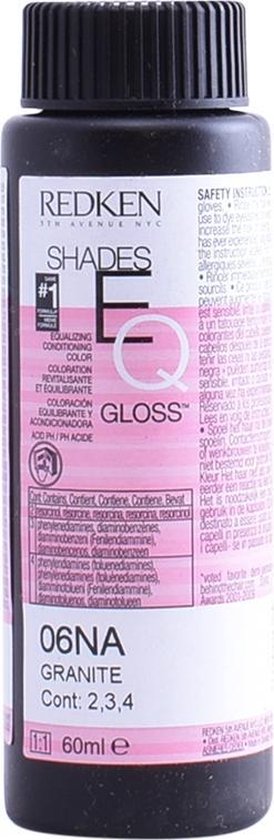 Redken Shades EQ Gloss Equalizing Conditioning Color Haarkleur Tint 60ml - 06NA Granite / Granit