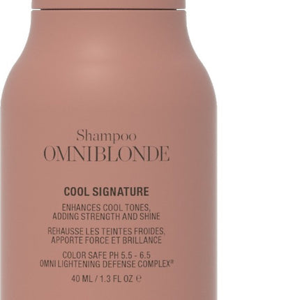 Omniblonde - Cool Signature - Shampoo - Travelsize - 40ml