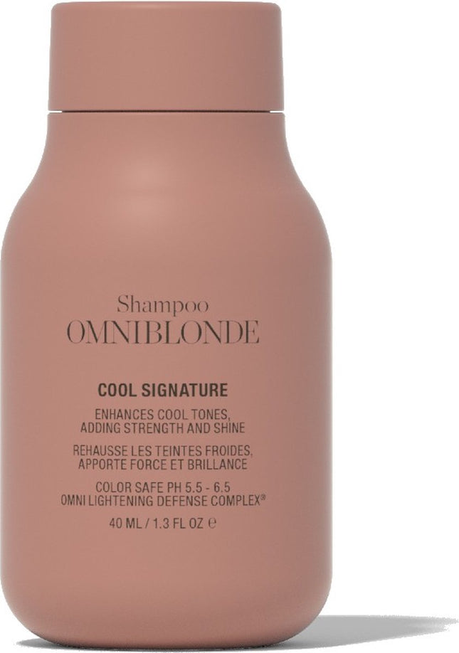 Omniblonde - Cool Signature - Shampoo - Travelsize - 40ml