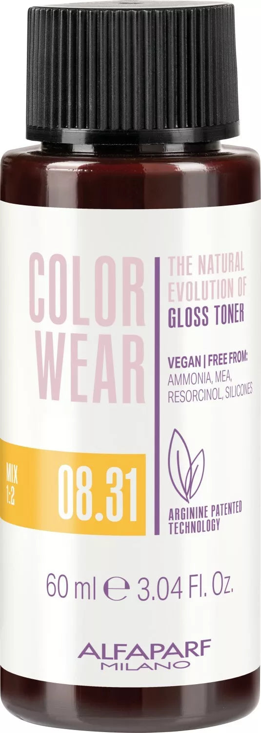 Alfaparf Milano Color Wear Gloss Toner - 08.31