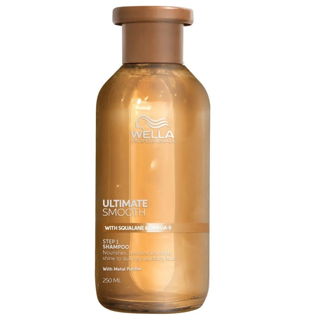 Wella Professionals Ultimate Smooth Shampoo - 250 ml - Voor Droog en Pluizend Haar