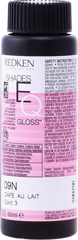 Redken Shades EQ - 09N Cafe Au Lait - 60 ml