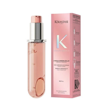 Kérastase Chroma Absolu Eclat Navulling - Sublimerende glansolie - Voor gekleurd haar - 75ml