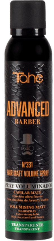 Tahe Advanced Barber - Spray Voluminador Mate Nº331 - 200ml