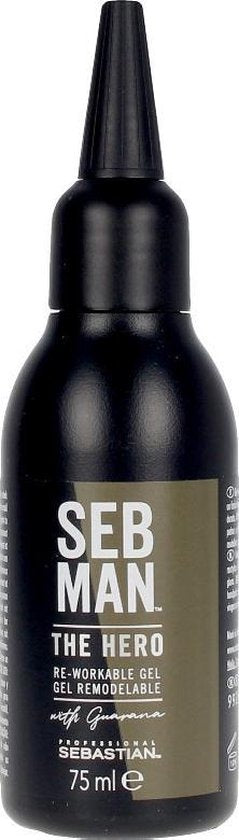 SEB Man The Hero - Re-Workable Gel - Haargel - 75 ml