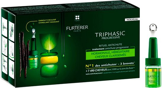 René Furterer  RF Trifasische progressieve behandeling tegen haaruitval 8 x 5,5 ml