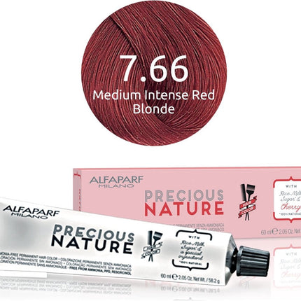 Alfaparf - Precious Nature - Ammonia-Free Permanent Hair Color - 7.66