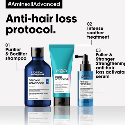 L’Oréal Professionnel - Aminexil Advanced - Haarserum voor dunner wordend haar - 90 ml