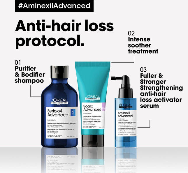 L’Oréal Professionnel - Aminexil Advanced - Haarserum voor dunner wordend haar - 90 ml