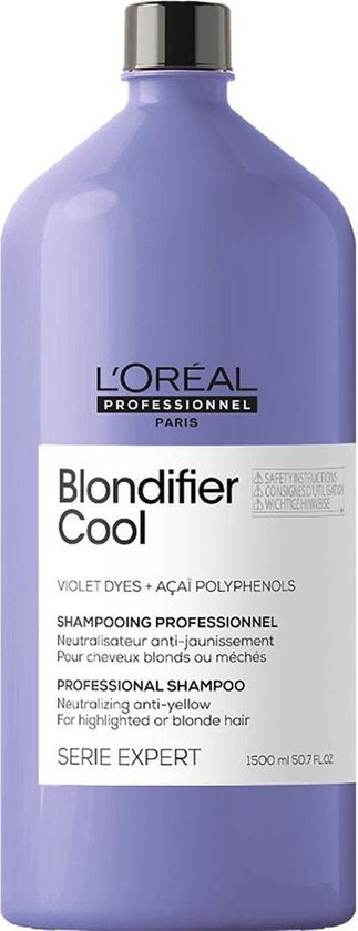 L'Oréal - Série Expert - Blondifier Cool Shampoo - 1500 ml