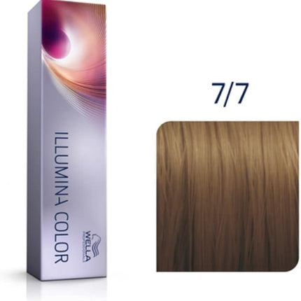 Wella - Illumina Color - Midden Blond Bruin 7/7 - 60ml