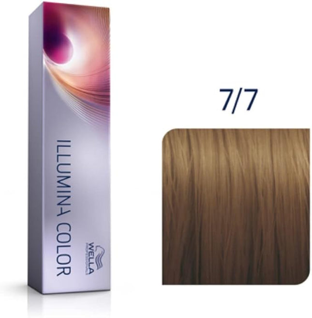 Wella - Illumina Color - Midden Blond Bruin 7/7 - 60ml