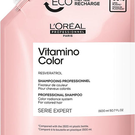 Shampoo Colour Reinforcement L'Oreal Professionnel Paris Vitamino Color Refill 1,5 L