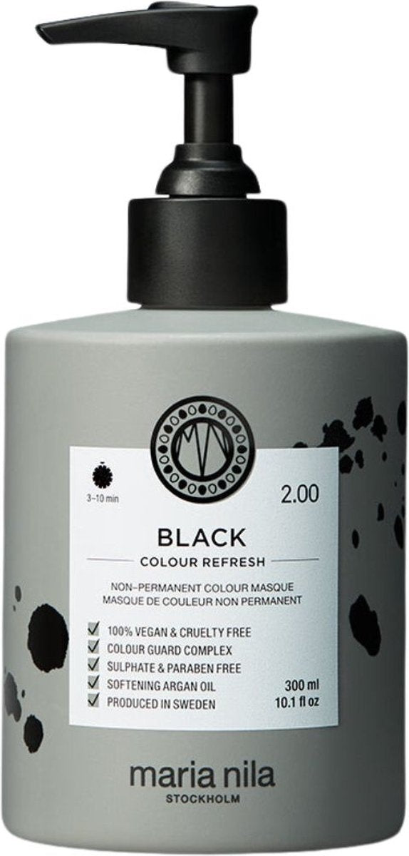 Maria Nila - Colour Refresh - Black 2.00 - 300ml