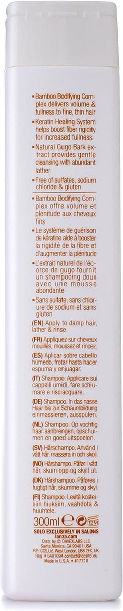 Lanza Healing Volume Thickening - 300 ml