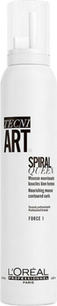 L'Oréal Professionnel Tecni.ART Spiral Queen Mousse - Voedende mousse voor krullend haar - 200 ml