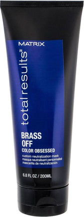 Matrix TOTAL RESULTS BRASS OFF CUSTOM Haarmasker Unisex - 200 ml
