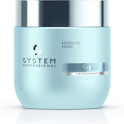 System Professional Hydrate Mask H3 200 ml - Haarmasker droog haar - Haarmasker beschadigd haar