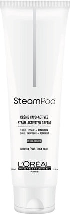 L'Oréal - SteamPod - Steam Activated 2-1 Cream - Crème voor dik haar - 150 ml