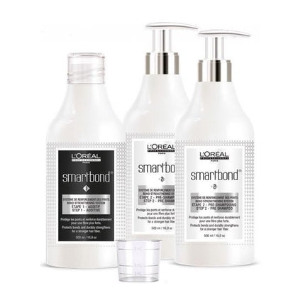 L'Oréal Professionnel Smartbond Bond Strengthening System Pakket Stap 1 Additive + Stap 2 Pre Shampoo