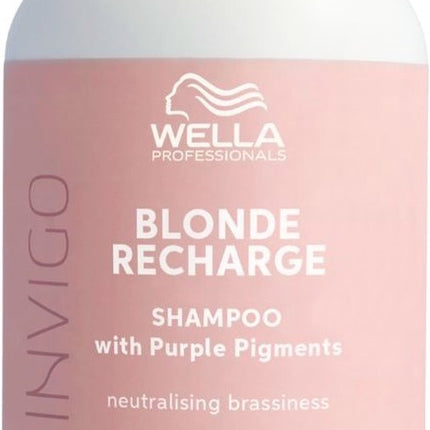 Wella Professionals Invigo Blonde Recharge Cool Blonde Shampoo - 300 ml - Alle haartypen