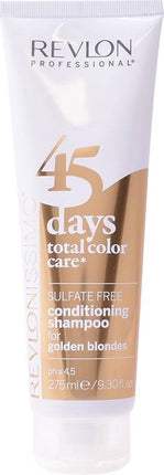 Revlon Professional 45 Days Shampoo Golden Blondes - vrouwen - Voor Gekleurd haar - 275 ml - vrouwen - Voor Gekleurd haar