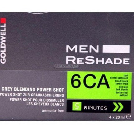 Goldwell Men ReShade Power Shot 4x20ml 6CA