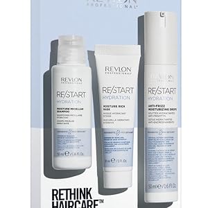 REVLON Restart - Travelpack Shampoo + Conditioner + Anti-pluis druppels - Hydration