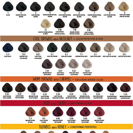 Alfaparf - Precious Nature - Ammonia-Free Permanent Hair Color - 7.66