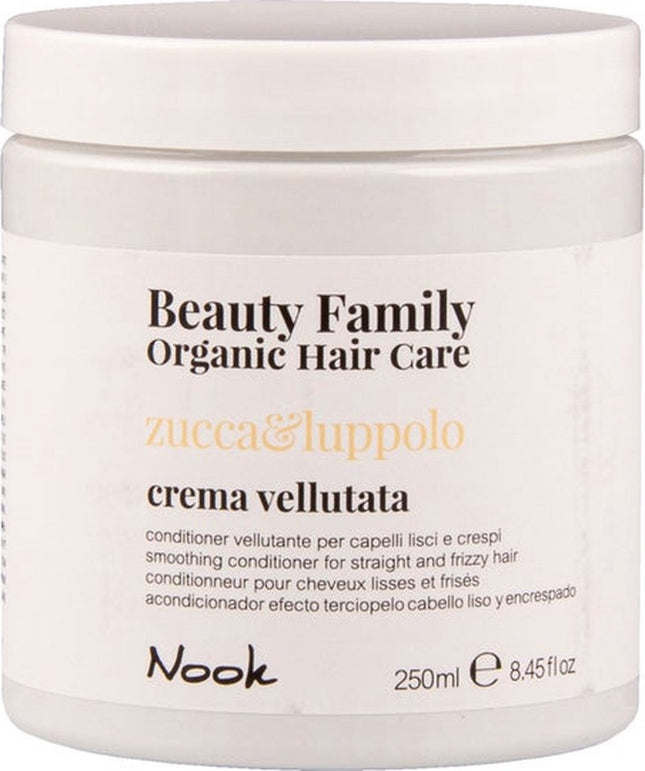 Nook Beauty Family Organic Hair Care Zucca&Luppolo Crema Vellutata 250ml