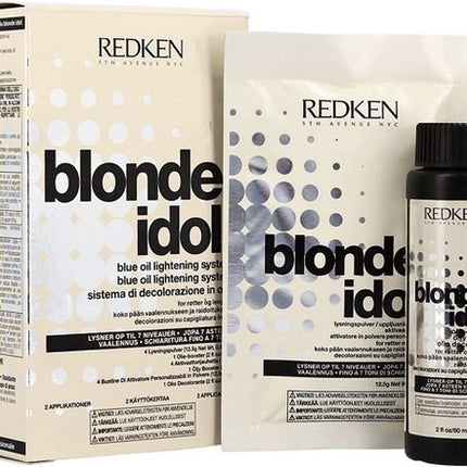 Redken BLONDE IDOL blue oil lightener system