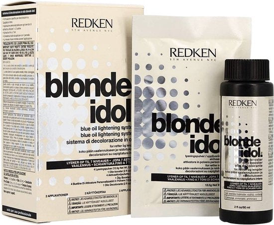 Redken BLONDE IDOL blue oil lightener system