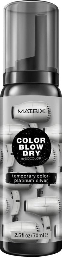 Matrix Haarverf Color Blow Dry Temporary Color Platinum Silver