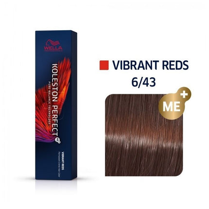 Wella Professionals Koleston Perfect Me+ - Haarverf - 6/43 Vibrant Reds - 60ml