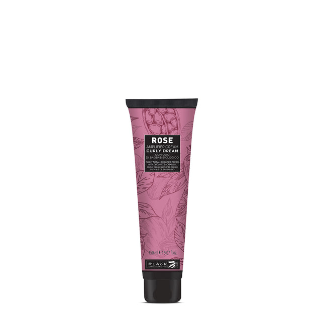 Black Professional Line - Rose Amplifier Cream - Curly Dream - With Baobab Oil - 150ml