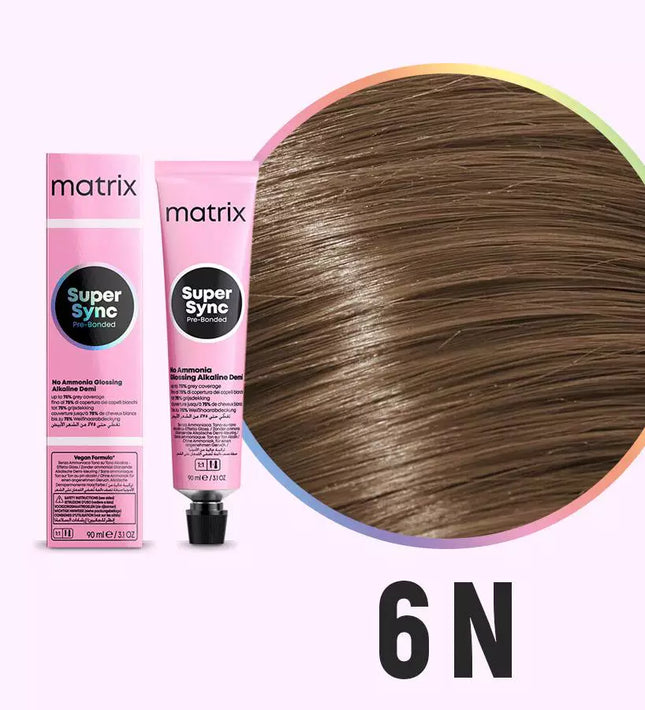 Matrix - SuperSync Pre-Bonded - 6N/6.0 Dark Blonde Neutral - 90ml