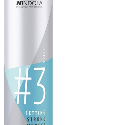 Indola Innova Setting Strong Mousse - Haarmousse - 300 ml