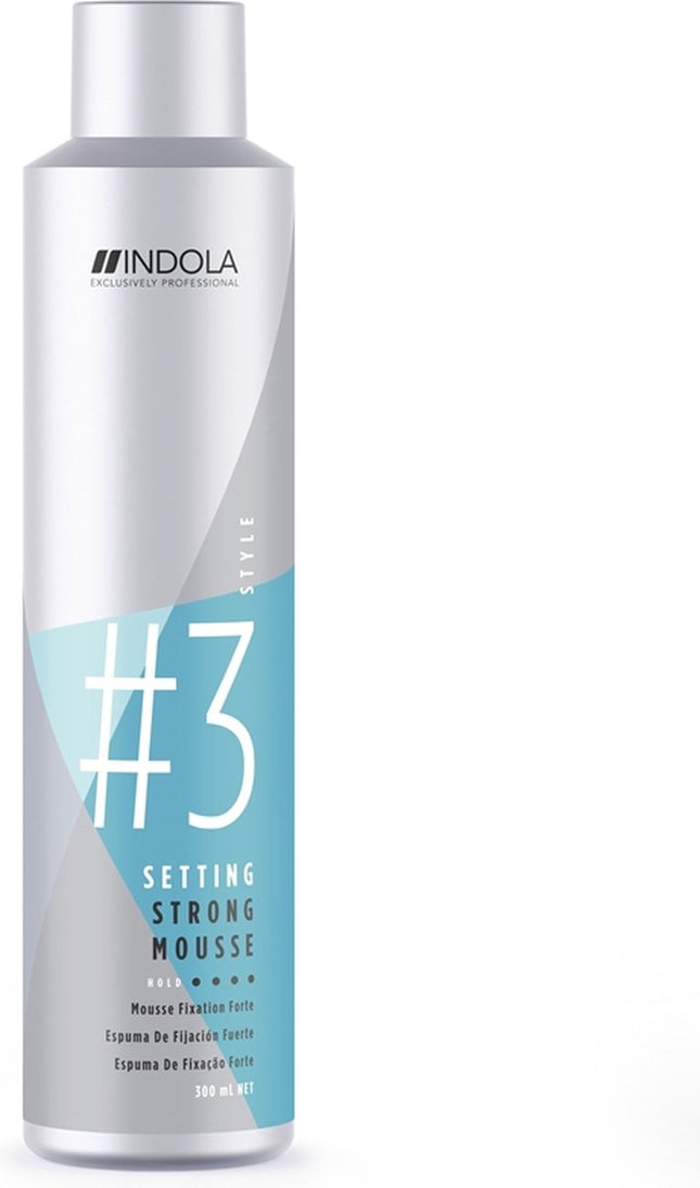 Indola Innova Setting Strong Mousse - Haarmousse - 300 ml