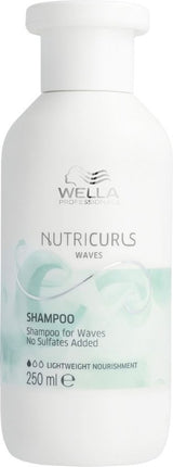 Wella Professionals Nutricurls Shampoo for Waves 250ML - Normale shampoo vrouwen