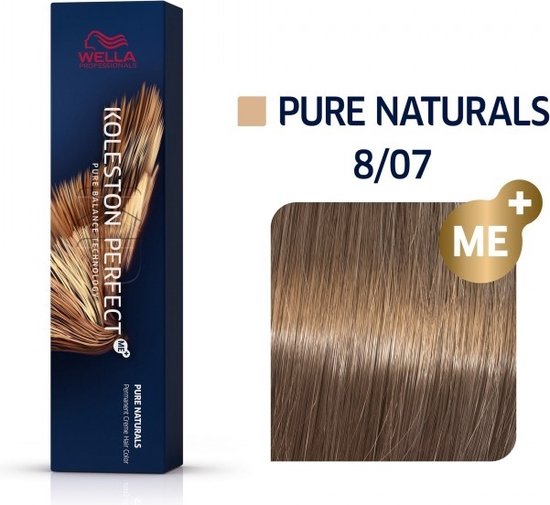 Wella Professionals - Wella Professionals Koleston Perfect Me 8/07 Pure Naturals 60ml